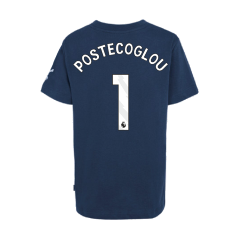 2024-2025 Tottenham Hotspur Just Do It T-Shirt (Navy) - Kids (Postecoglou 1)