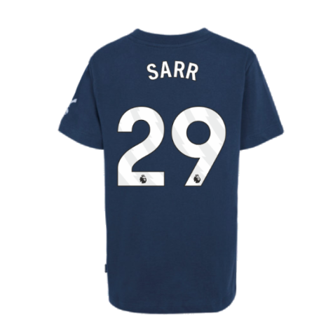 2024-2025 Tottenham Hotspur Just Do It T-Shirt (Navy) - Kids (Sarr 29)