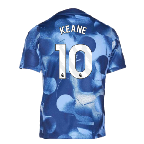 2024-2025 Tottenham Pre-Match Shirt (Binary Blue) (Keane 10)