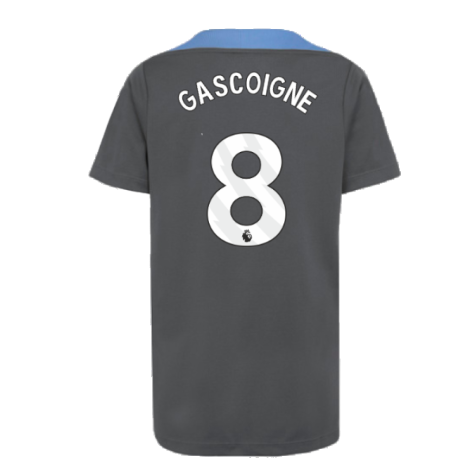 2024-2025 Tottenham Strike Dri-Fit Shirt (Dark Grey) - Kids (Gascoigne 8)