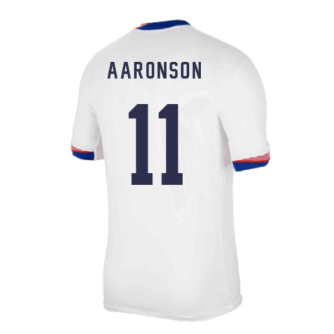 2024-2025 United States USA Home Shirt (AARONSON 11)