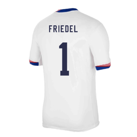 2024-2025 United States USA Home Shirt (FRIEDEL 1)