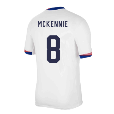 2024-2025 United States USA Home Shirt (MCKENNIE 8)