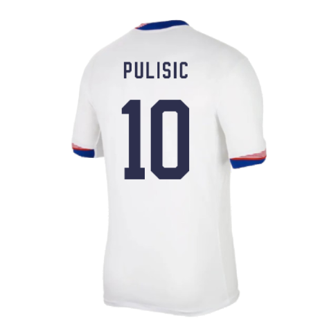 2024-2025 USA Home Dri-Fit ADV Shirt (PULISIC 10)