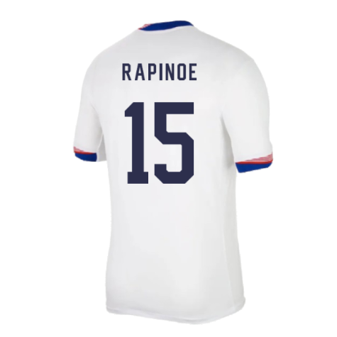 2024-2025 USA Home Dri-Fit ADV Shirt (Rapinoe 15)