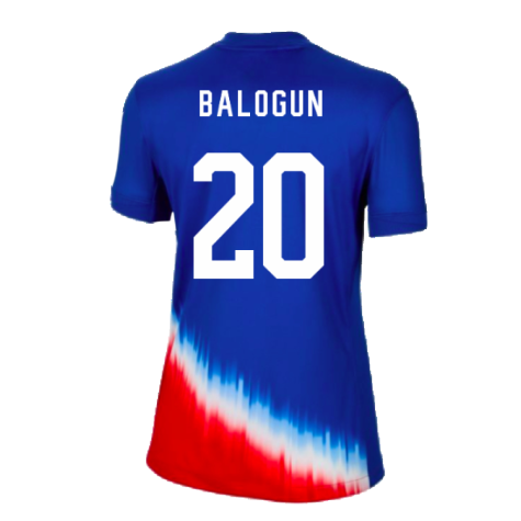 2024-2025 USA United States Away Shirt (Ladies) (BALOGUN 20)