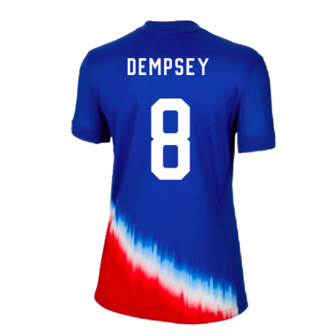 2024-2025 USA United States Away Shirt (Ladies) (DEMPSEY 8)