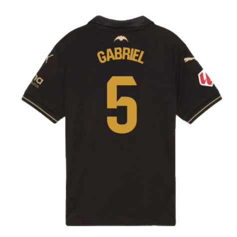 2024-2025 Valencia Away Shirt (Gabriel 5)