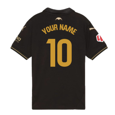 2024-2025 Valencia Away Shirt (Kids) (Your Name)