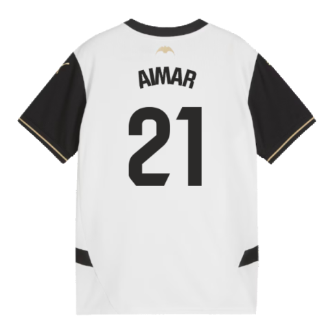 2024-2025 Valencia Home Shirt (Kids) (Aimar 21)