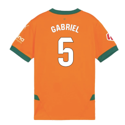 2024-2025 Valencia Third Shirt (Gabriel 5)