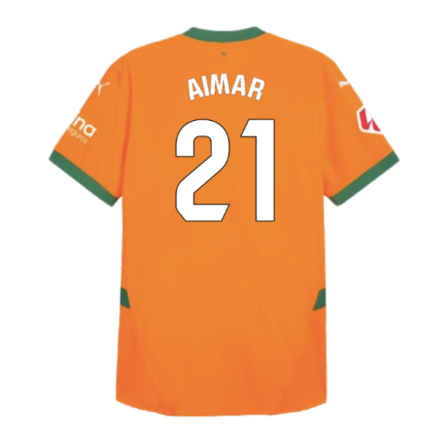 2024-2025 Valencia Third Shirt (Kids) (Aimar 21)