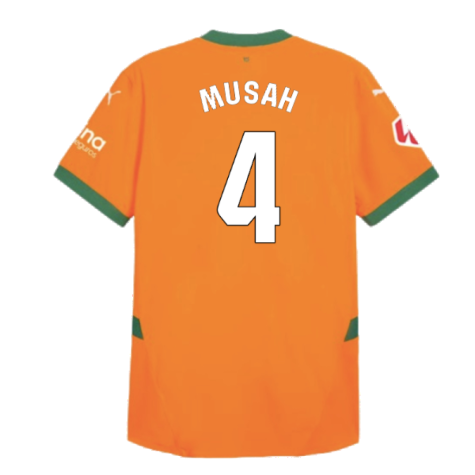 2024-2025 Valencia Third Shirt (Kids) (Musah 4)