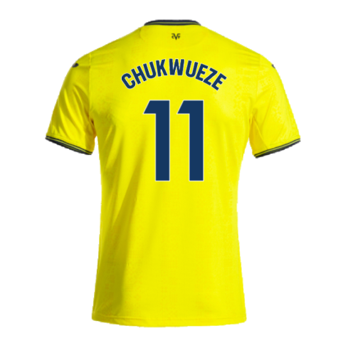 2024-2025 Villarreal Home Shirt (Chukwueze 11)