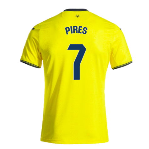 2024-2025 Villarreal Home Shirt (Pires 7)