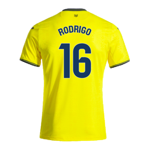 2024-2025 Villarreal Home Shirt (Rodrigo 16)