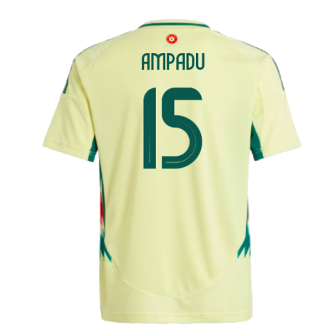 2024-2025 Wales Away Shirt - Kids (Ampadu 15)