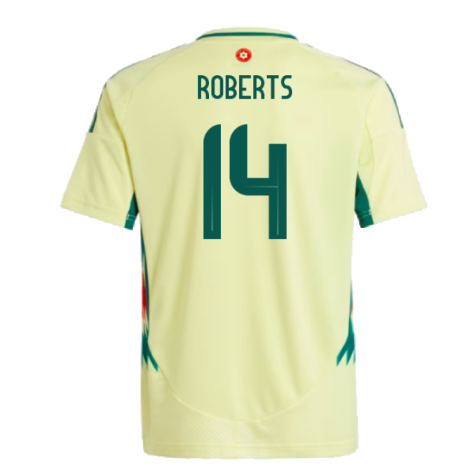 2024-2025 Wales Away Shirt - Kids (Roberts 14)