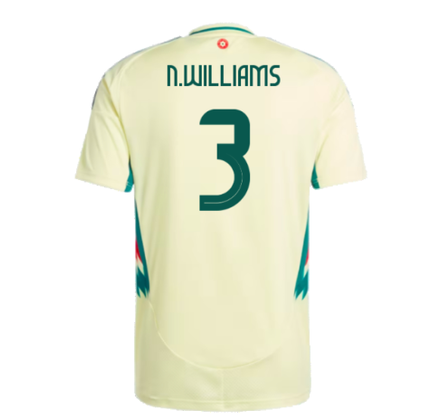 2024-2025 Wales Away Shirt (N.Williams 3)