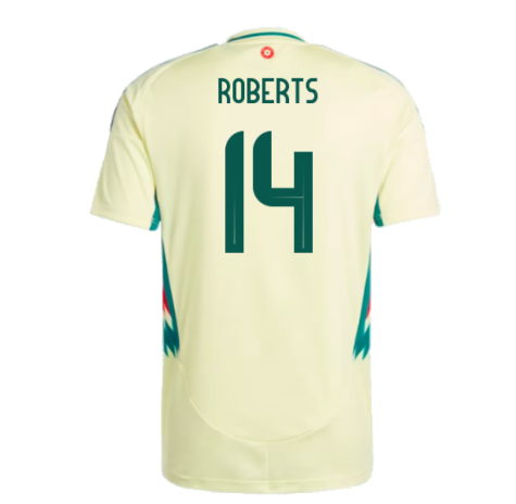 2024-2025 Wales Away Shirt (Roberts 14)