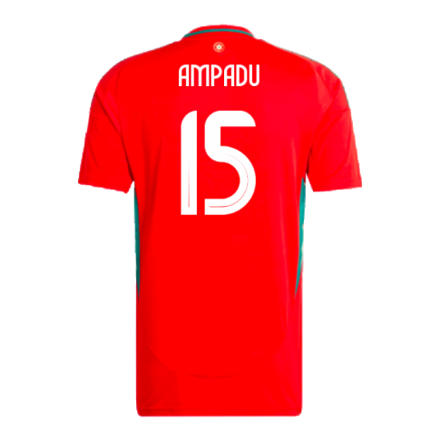 2024-2025 Wales Home Shirt (Ampadu 15)