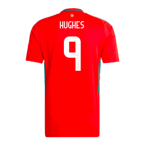 2024-2025 Wales Home Shirt (Hughes 9)