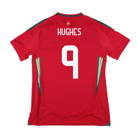 2024-2025 Wales Home Shirt (Womens) (Hughes 9)