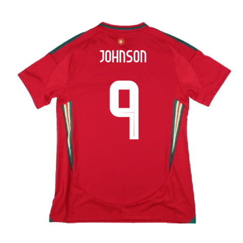 2024-2025 Wales Home Shirt (Womens) (Johnson 9)