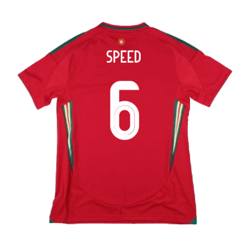 2024-2025 Wales Home Shirt (Womens) (Speed 6)