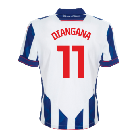 2024-2025 West Brom WBA Home Shirt (Diangana 11)