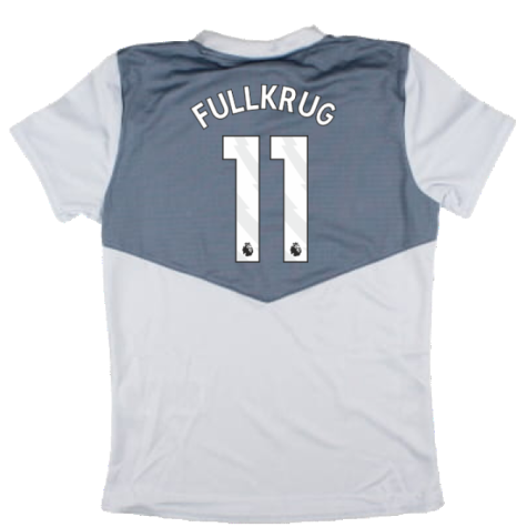 2024-2025 West Ham Training Jersey (Arctic Ice) - Kids (Fullkrug 11)