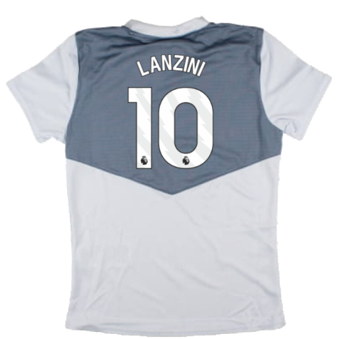 2024-2025 West Ham Training Jersey (Arctic Ice) - Kids (Lanzini 10)