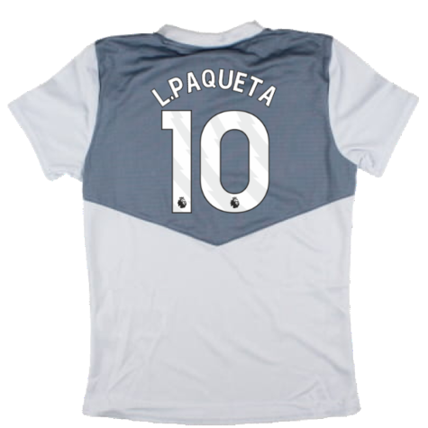 2024-2025 West Ham Training Jersey (Arctic Ice) - Kids (L.Paqueta 10)