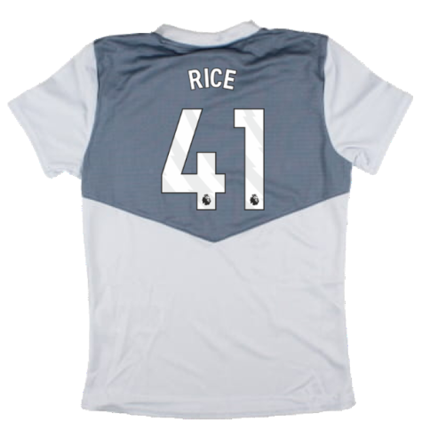 2024-2025 West Ham Training Jersey (Arctic Ice) - Kids (Rice 41)