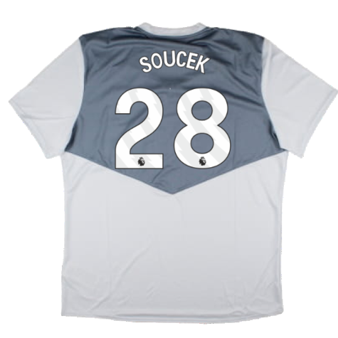 2024-2025 West Ham Training Jersey (Arctic Ice) (Soucek 28)