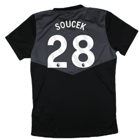 2024-2025 West Ham Training Jersey (Black) - Kids (Soucek 28)