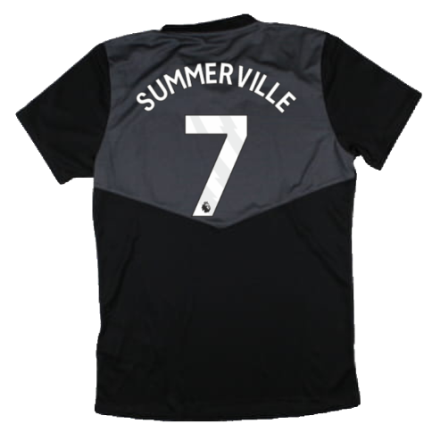 2024-2025 West Ham Training Jersey (Black) - Kids (Summerville 7)