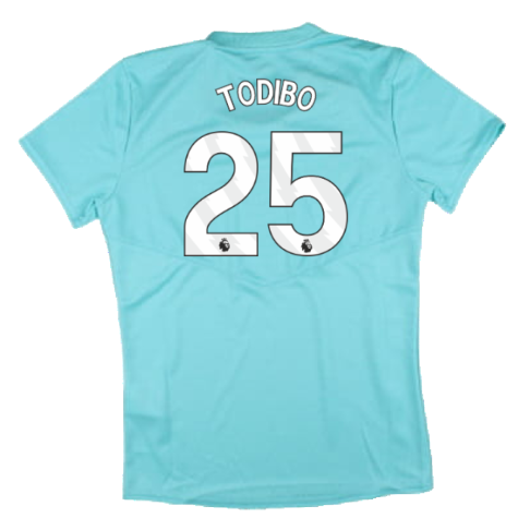 2024-2025 West Ham Training Jersey (Blue Radiance) - Kids (Todibo 25)