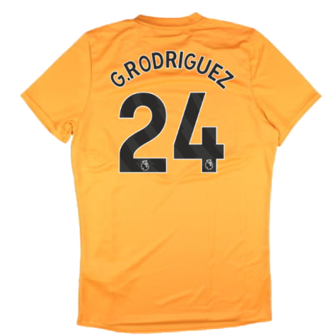 2024-2025 West Ham Training Jersey (Orange) (G.Rodriguez 24)