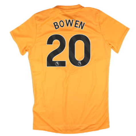 2024-2025 West Ham Training Jersey (Orange) - Kids (Bowen 20)