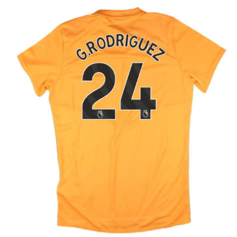 2024-2025 West Ham Training Jersey (Orange) - Kids (G.Rodriguez 24)