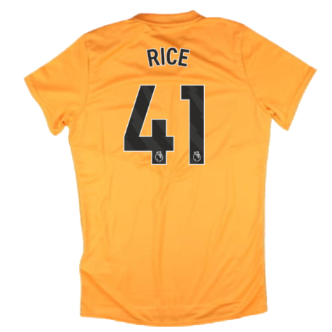 2024-2025 West Ham Training Jersey (Orange) - Kids (Rice 41)