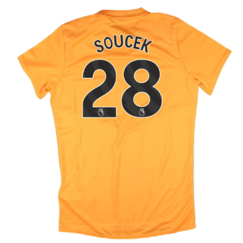 2024-2025 West Ham Training Jersey (Orange) - Kids (Soucek 28)