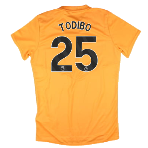 2024-2025 West Ham Training Jersey (Orange) - Kids (Todibo 25)