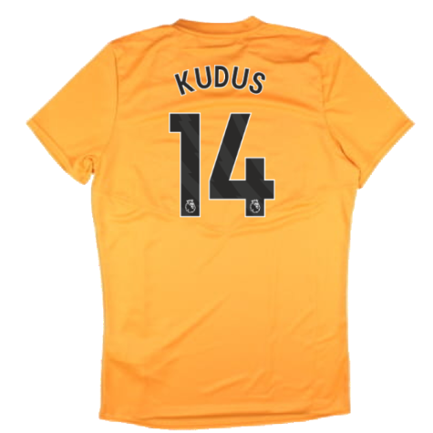 2024-2025 West Ham Training Jersey (Orange) (Kudus 14)