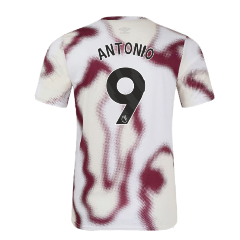 2024-2025 West Ham Warm Up Jersey (White) (Antonio 9)