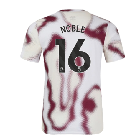 2024-2025 West Ham Warm Up Jersey (White) (Noble 16)