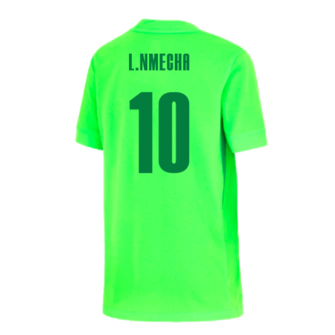 2024-2025 Wolfsburg Home Shirt (Kids) (L.Nmecha 10)