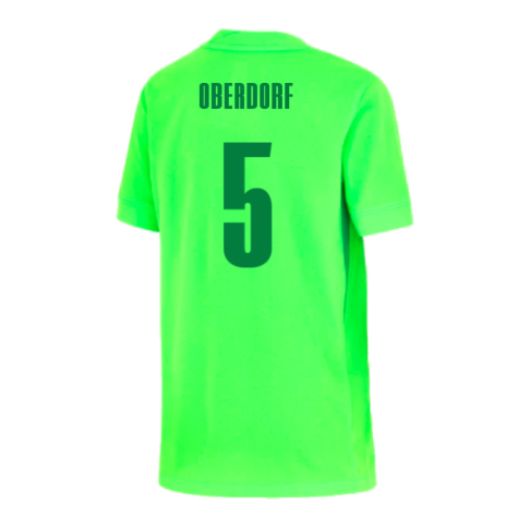 2024-2025 Wolfsburg Home Shirt (Kids) (Oberdorf 5)