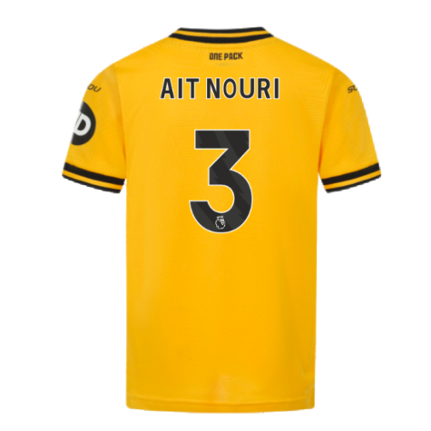 2024-2025 Wolves Home Shirt (Kids) (Ait Nouri 3)